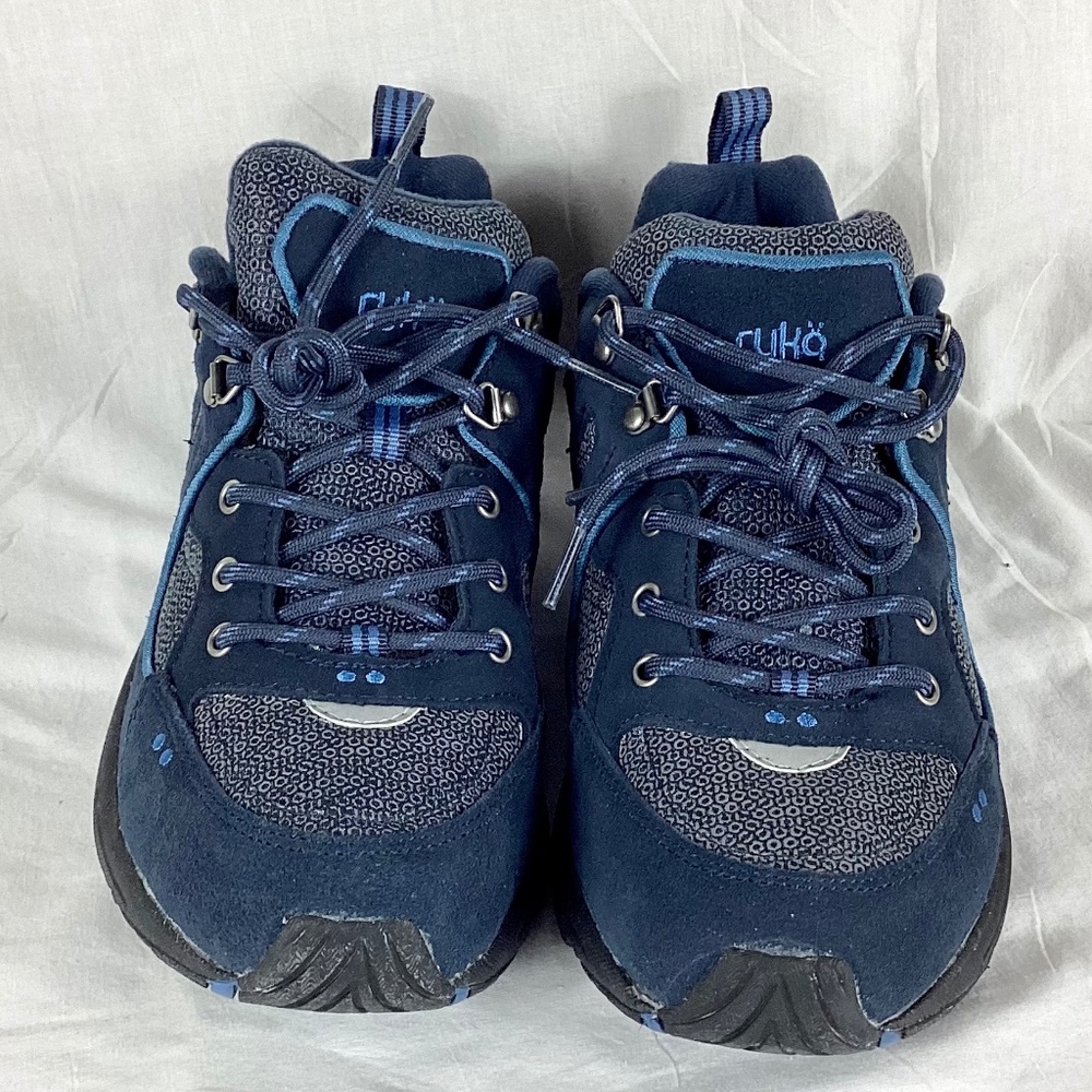 Ryka Navy with Light Blue Accent Women's Walking Sneakers - Picture 3 of 13